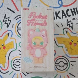 Authentic Baby Molly Pop Mart Pocket Friends Vinyl Plush Pendant